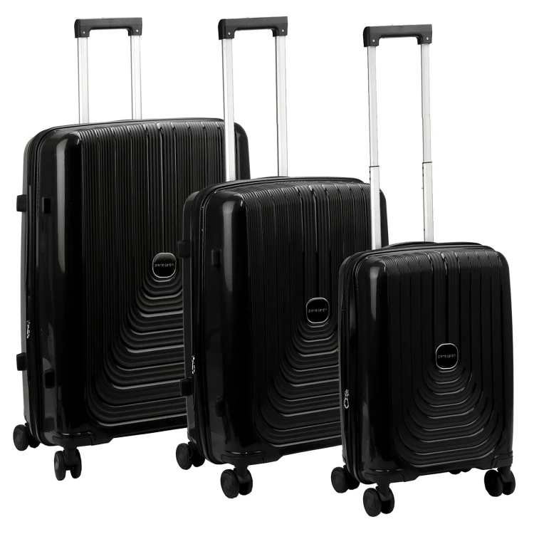Mocna walizka damska z ABSu Pierre Cardin LEE08 PP44 x3 Z