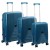 Mocna walizka damska z ABSu Pierre Cardin LEE08 PP44 x3 Z