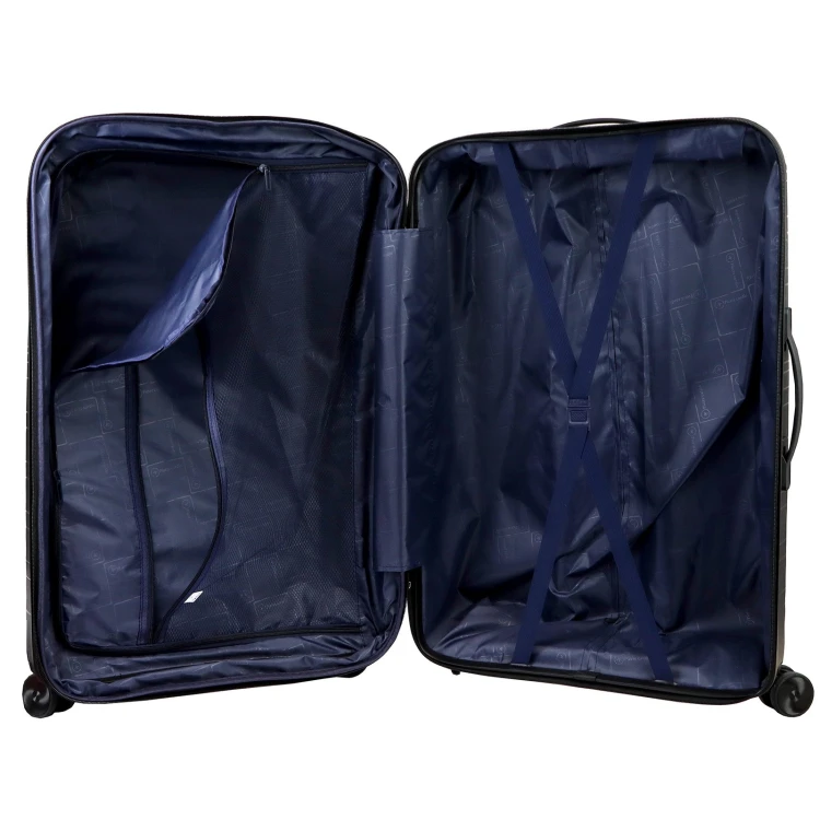 Mocna walizka damska z ABSu Pierre Cardin LEE10 PP16 x3 Z
