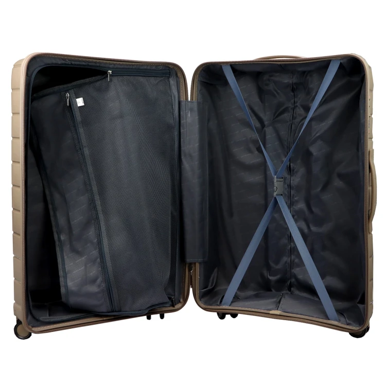 Mocna walizka damska z ABSu Pierre Cardin 2401 JOY05 x3 Z