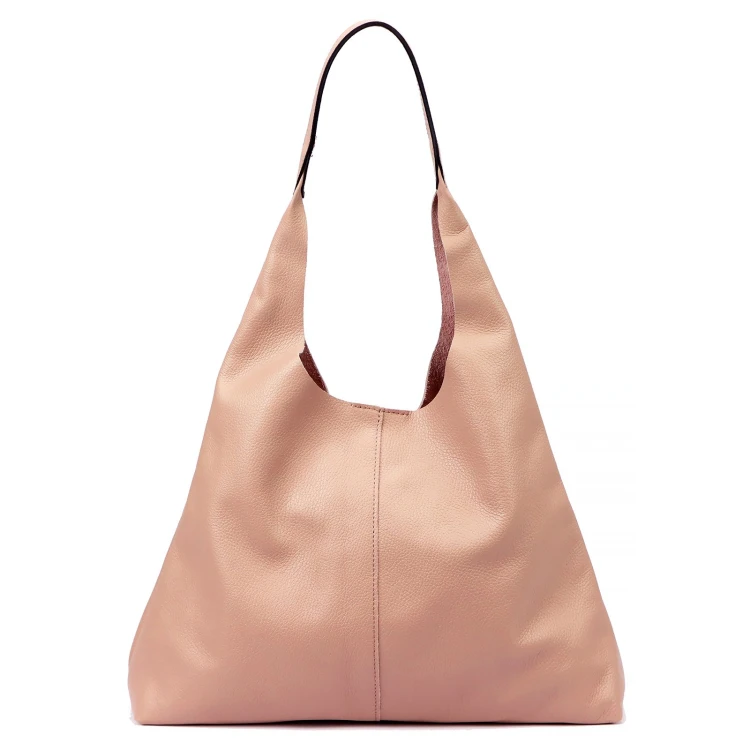 Vera Pelle damska shopperbag skóra naturalna duża torebka na ramię z etui