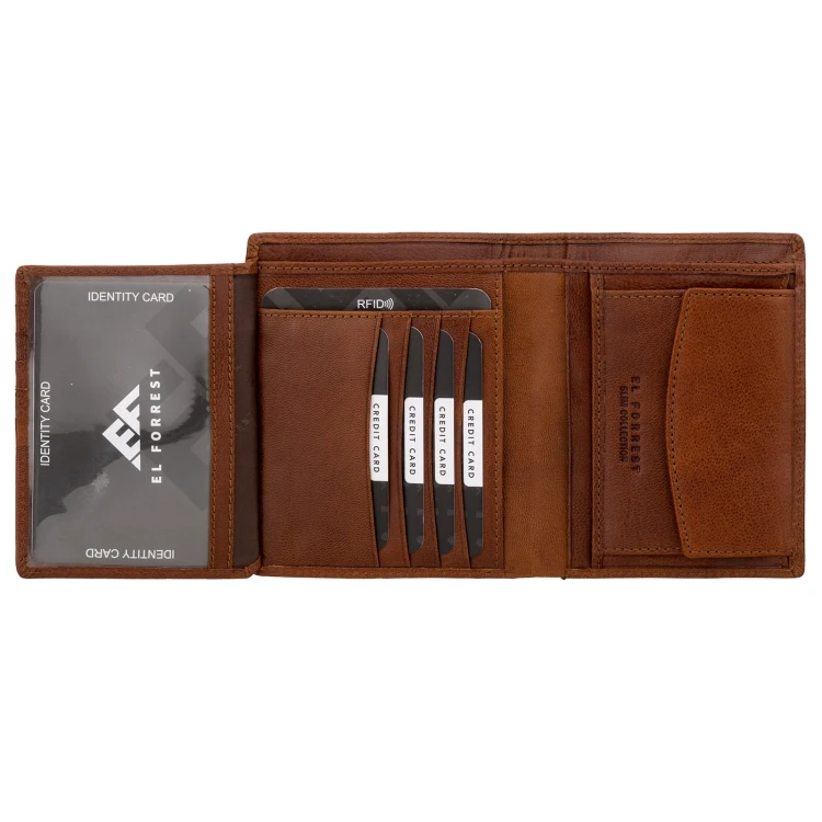 EL FORREST 933-26 RFID — brązowy