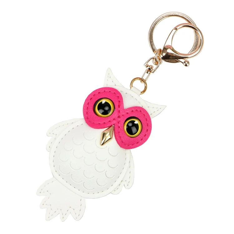 Skórzany brelok do kluczy sowa Florence BRE-9 OWL