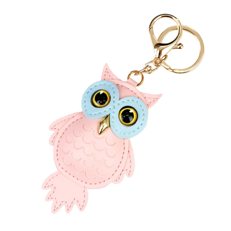 Skórzany brelok do kluczy sowa Florence BRE-9 OWL