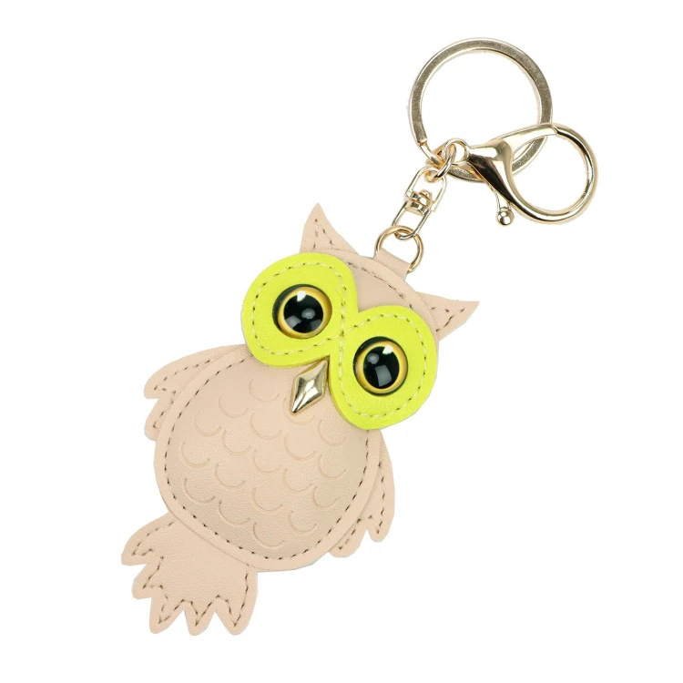 Skórzany brelok do kluczy sowa Florence BRE-9 OWL