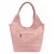 Duża zamszowa torebka shopper Luka 26-013 ze skóry naturalnej