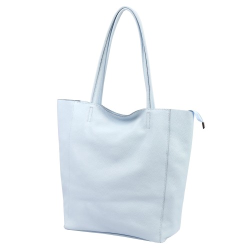 Duża skórzana torebka shopper Luka 26-084 Dollaro mieszcząca A4