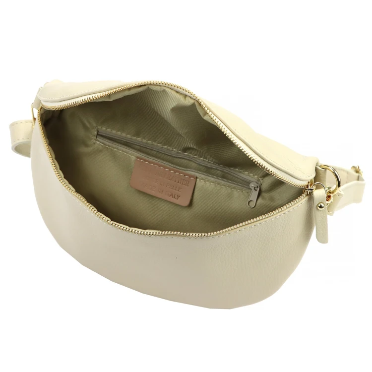 Vera Pelle Torebka Damska Listonoszka Skóra Naturalna Nerka Crossbody