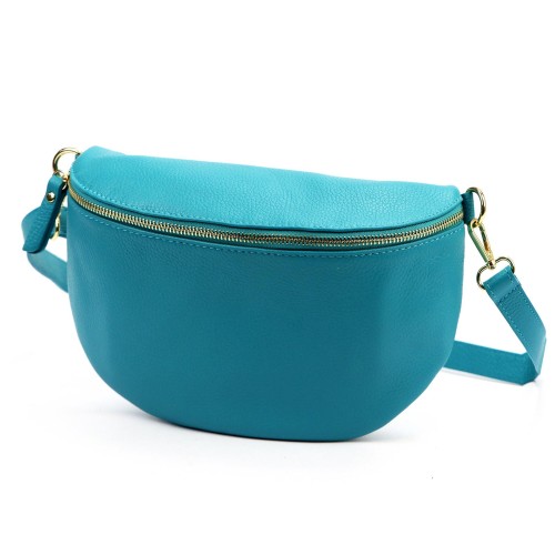 Vera Pelle Torebka Damska Listonoszka Skóra Naturalna Nerka Crossbody