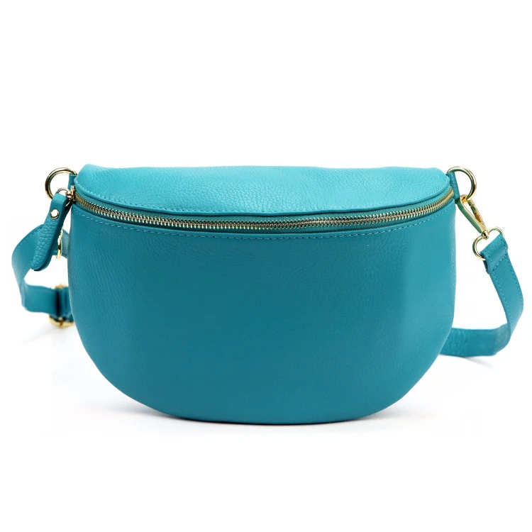 Vera Pelle Torebka Damska Listonoszka Skóra Naturalna Nerka Crossbody