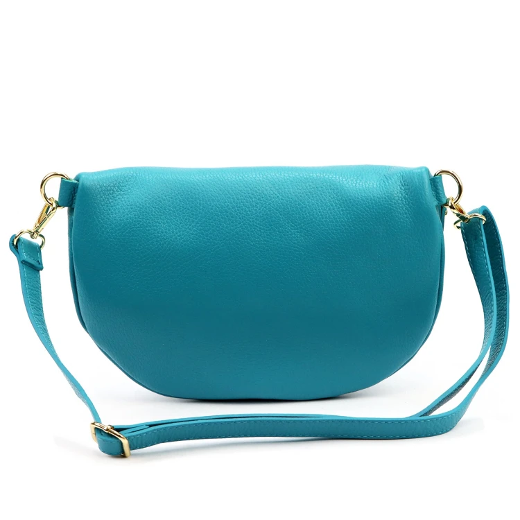 Vera Pelle Torebka Damska Listonoszka Skóra Naturalna Nerka Crossbody