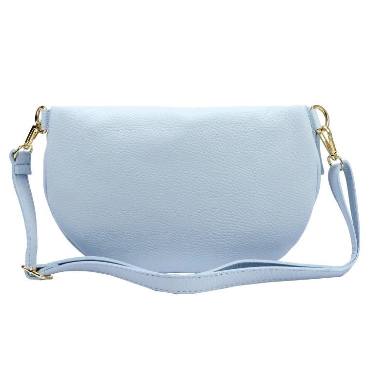 Vera Pelle Torebka Damska Listonoszka Skóra Naturalna Nerka Crossbody