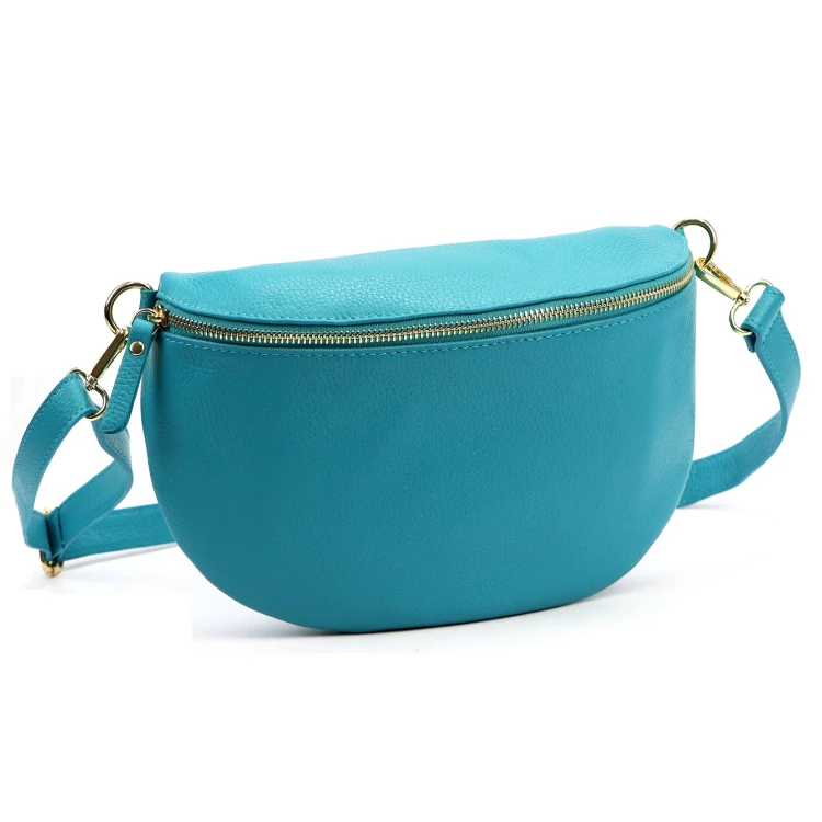 Vera Pelle Torebka Damska Listonoszka Skóra Naturalna Nerka Crossbody