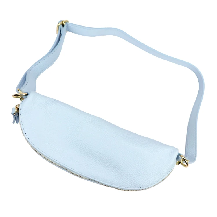 Vera Pelle Torebka Damska Listonoszka Skóra Naturalna Nerka Crossbody
