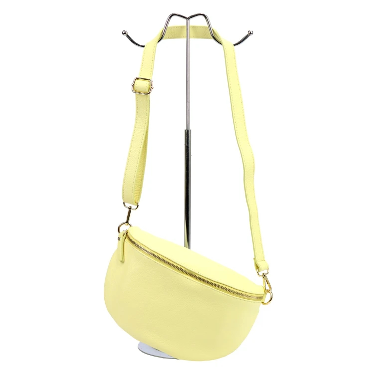 Vera Pelle Torebka Damska Listonoszka Skóra Naturalna Nerka Crossbody