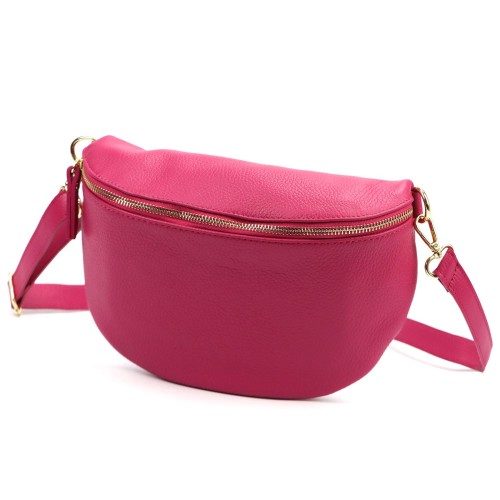 Vera Pelle Torebka Damska Listonoszka Skóra Naturalna Nerka Crossbody