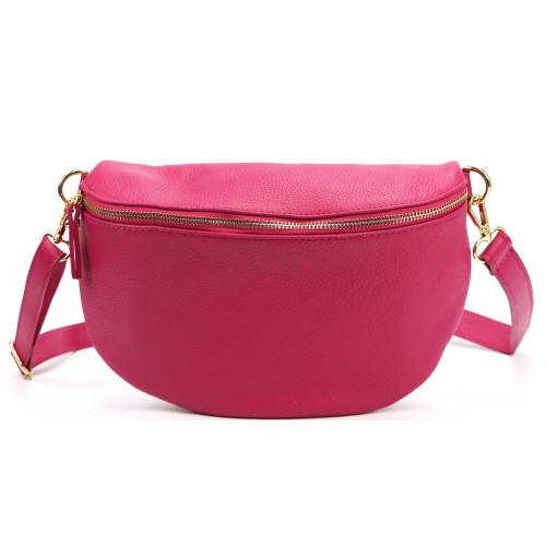 Vera Pelle Torebka Damska Listonoszka Skóra Naturalna Nerka Crossbody