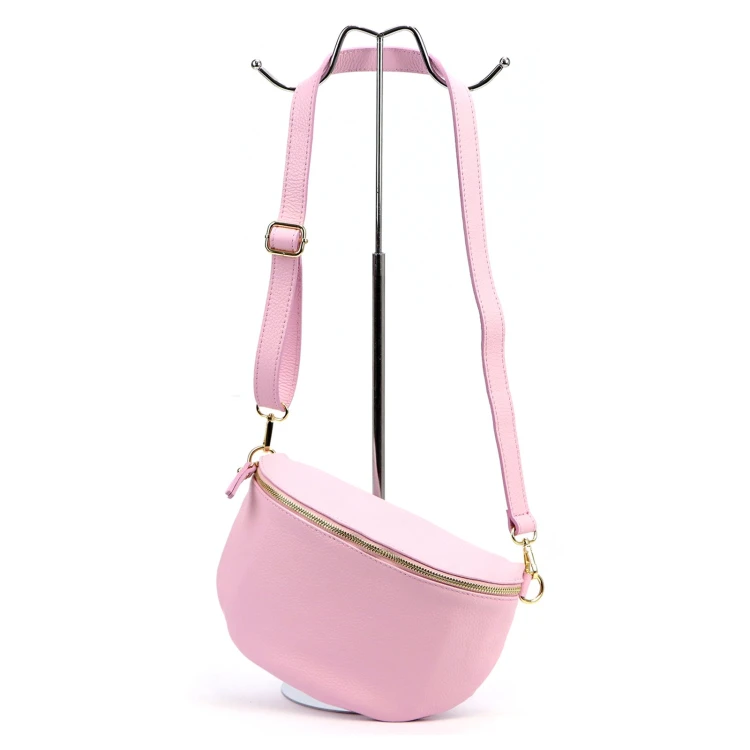 Vera Pelle Torebka Damska Listonoszka Skóra Naturalna Nerka Crossbody