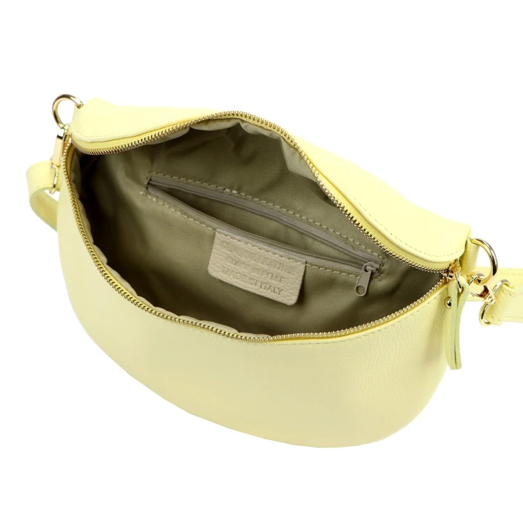Vera Pelle Torebka Damska Listonoszka Skóra Naturalna Nerka Crossbody