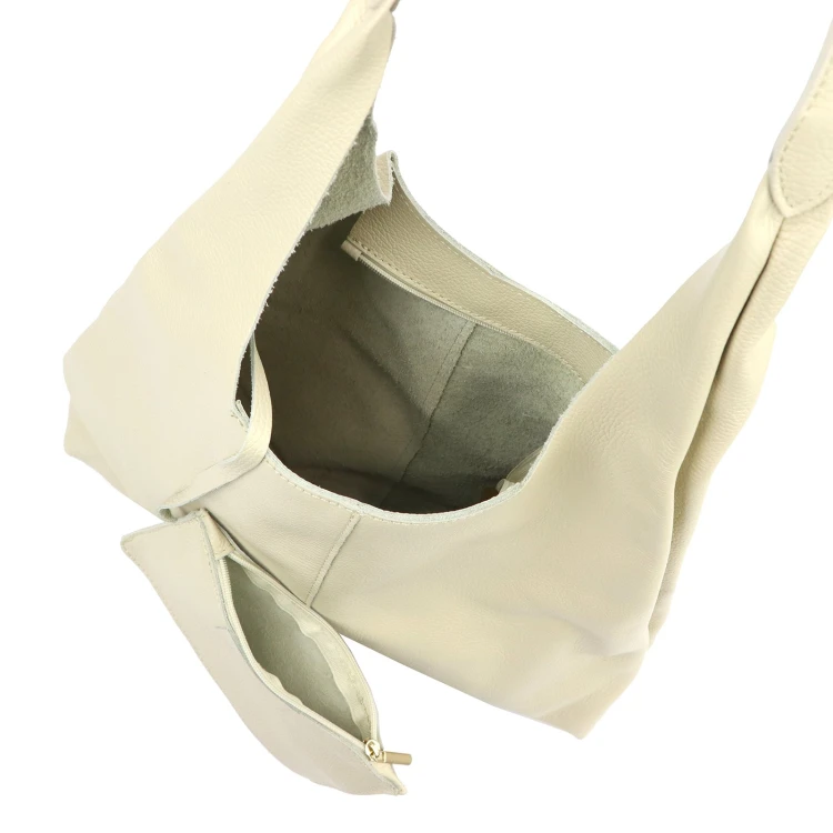 VERA PELLE Torba Damska Shopper Skóra Naturalna A4 Duża na Ramię z Etui