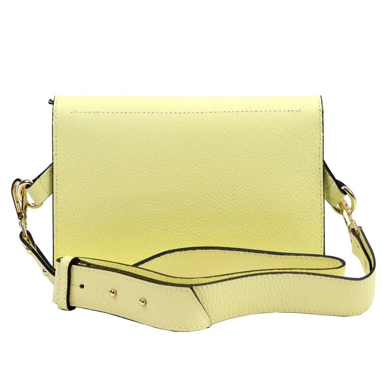 Vera Pelle damska listonoszka skóra naturalna crossbody torebka na ramię