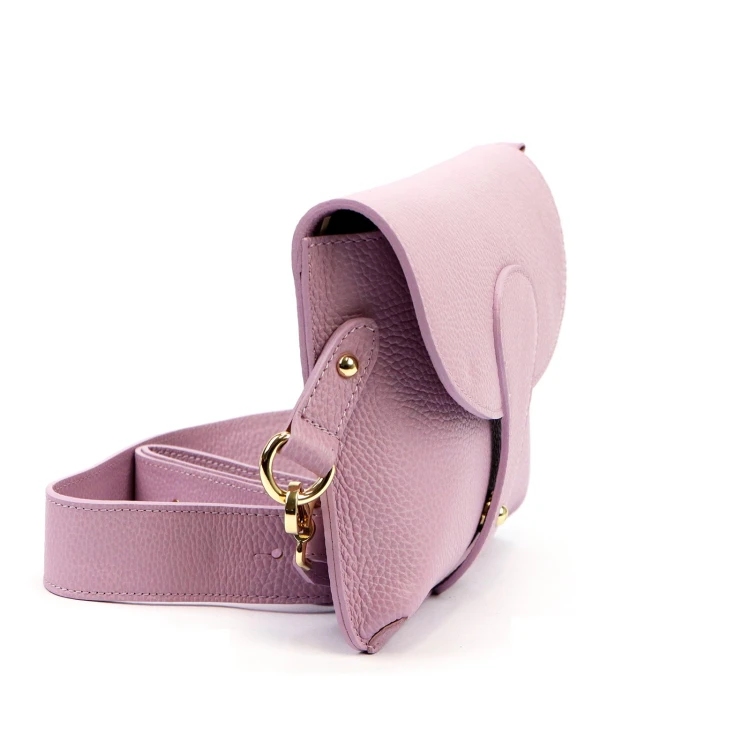 Vera Pelle damska listonoszka skóra naturalna crossbody torebka na ramię