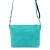 Vera Pelle Torebka Damska Listonoszka Skórzana Mała Złote Okucia Crossbody