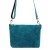 Vera Pelle Torebka Damska Listonoszka Skórzana Mała Złote Okucia Crossbody