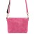 Vera Pelle Torebka Damska Listonoszka Skórzana Mała Złote Okucia Crossbody
