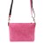 Vera Pelle Torebka Damska Listonoszka Skórzana Mała Złote Okucia Crossbody