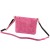 Vera Pelle Torebka Damska Listonoszka Skórzana Mała Złote Okucia Crossbody