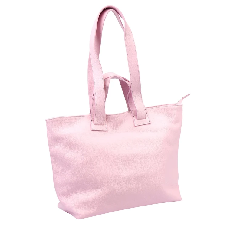Damska shopperbag podwójny uchwyt torebka na ramię skórzana Luka