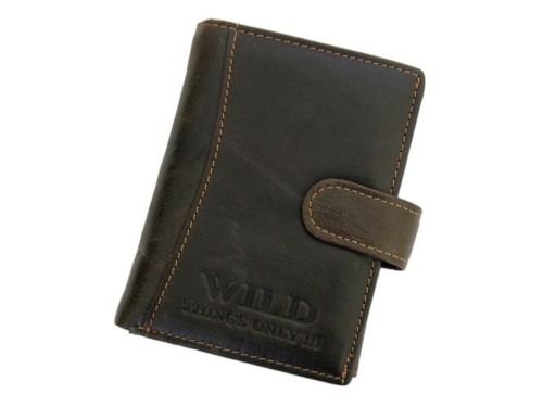 Skórzany męski portfel Wild Things Only 5502