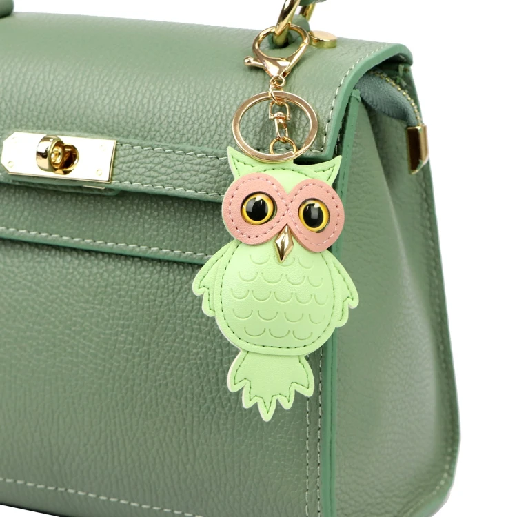 Skórzany brelok do kluczy sowa Florence BRE-9 OWL