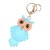 Skórzany brelok do kluczy sowa Florence BRE-9 OWL