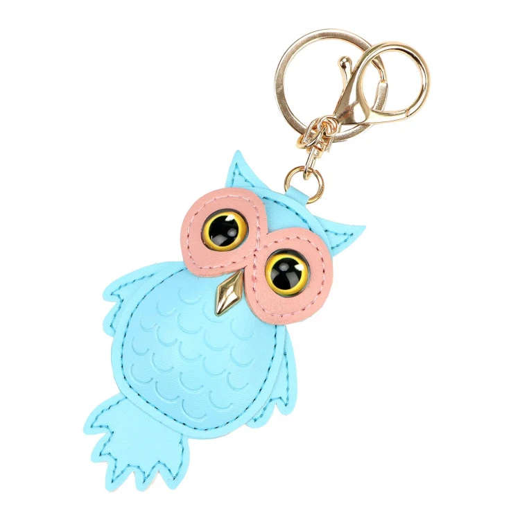 Skórzany brelok do kluczy sowa Florence BRE-9 OWL
