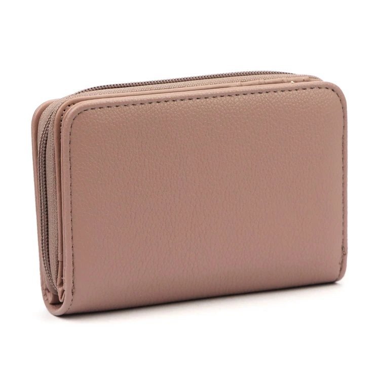 PIERRE CARDIN Portfel Damski Skórzany Średni RFID Kieszeń na Zamek