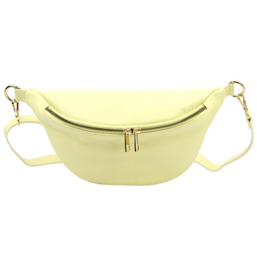 Vera Pelle Torebka Damska Saszetka przez Ramię Listonoszka Skórzana Miejska