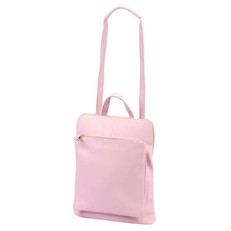 Damski skórzany plecak 2w1 A4 Luka 26-112 DOLLARO