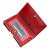 Lakierowany portfel damski Gregorio FRL-108 w kwiaty z biglem