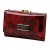 Poziomy portfel damski Gregorio FRL-117 w kwiaty z biglem