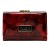 Poziomy portfel damski Gregorio FRL-117 w kwiaty z biglem