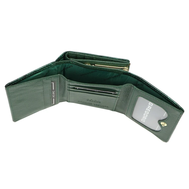 Portfel damski Gregorio FRL-132 w kwiaty z biglem