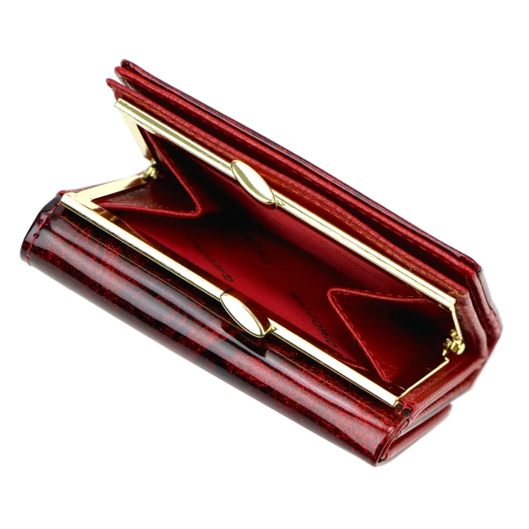 Portfel damski Gregorio FRL-132 w kwiaty z biglem