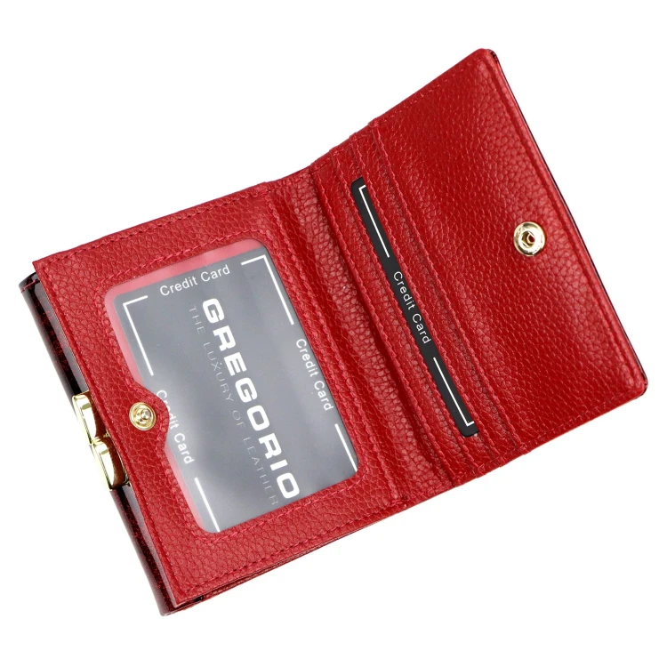 Portfel damski Gregorio FRL-132 w kwiaty z biglem