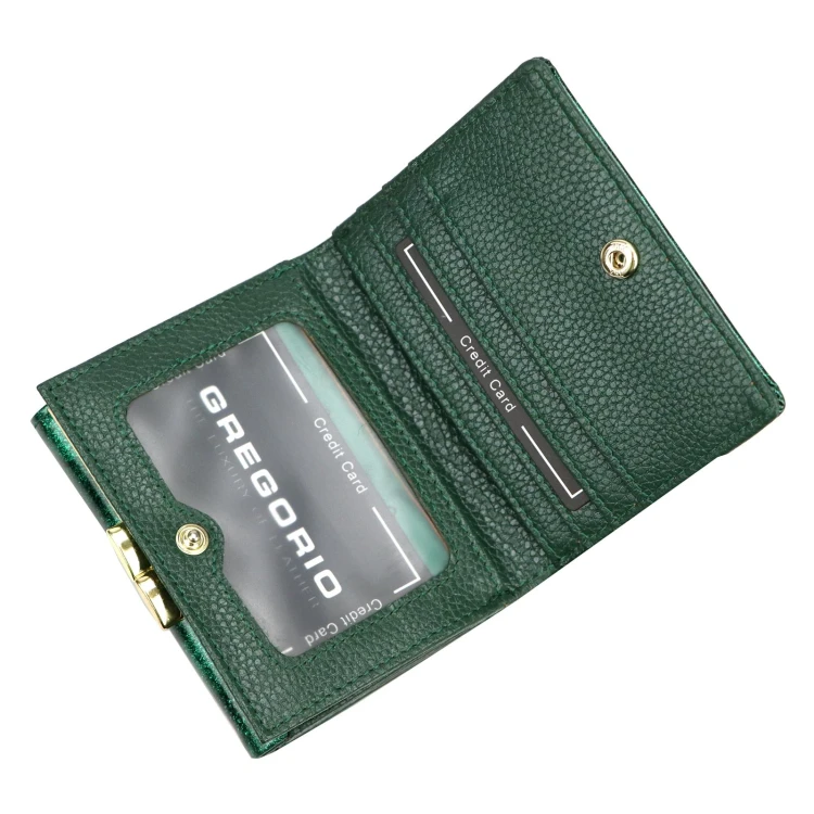 Portfel damski Gregorio FRL-132 w kwiaty z biglem