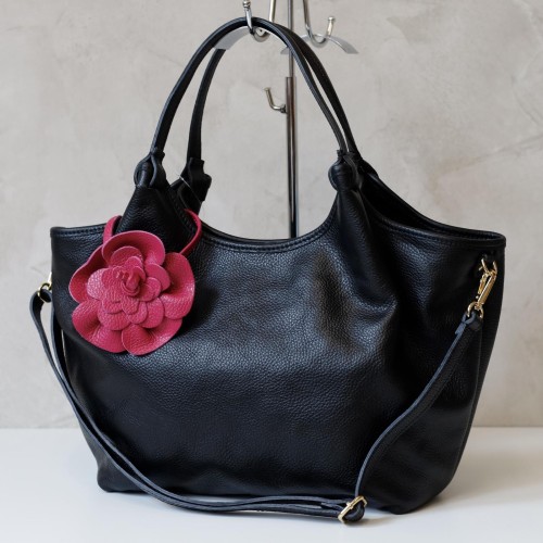 Luka 26-031 DOLLARO + FLOWER — czarny