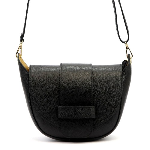 Vera Pelle Torebka Damska Listonoszka Skóra Naturalna Mała Crossbody