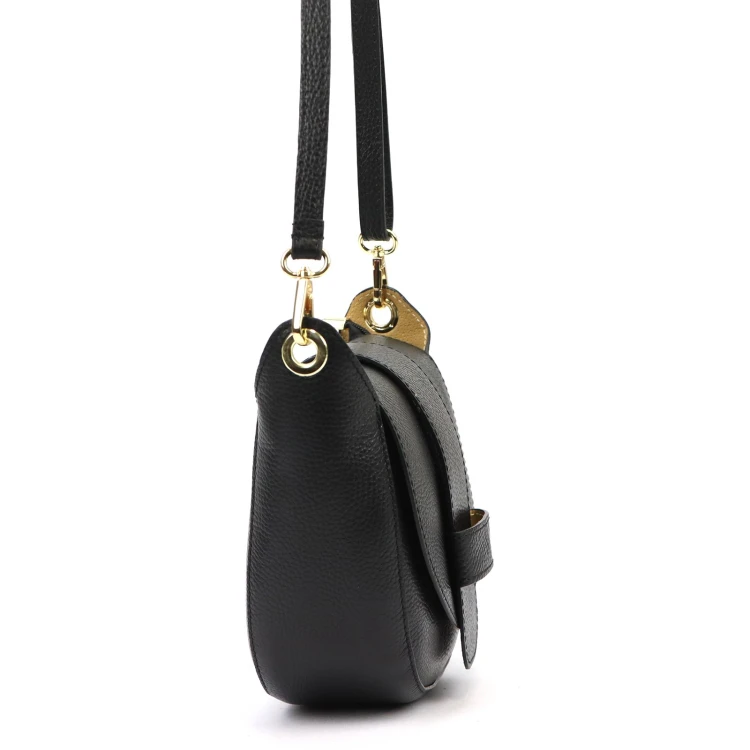 Vera Pelle Torebka Damska Listonoszka Skóra Naturalna Mała Crossbody