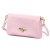 Vera Pelle Torebka Damska Listonoszka Skórzana Mała Klapa Złote Okucia